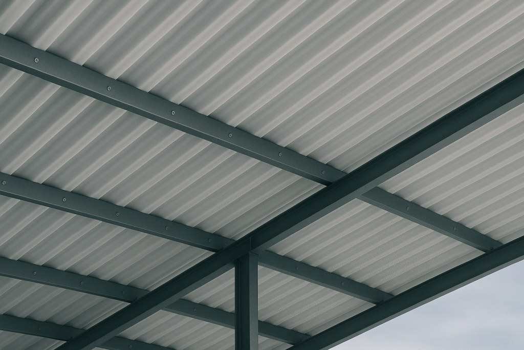 techo upvc instalado